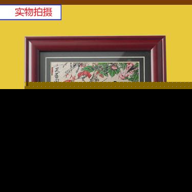 成都特色礼品蜀锦蜀绣熊猫芙蓉国宝镜框摆件厂价批发